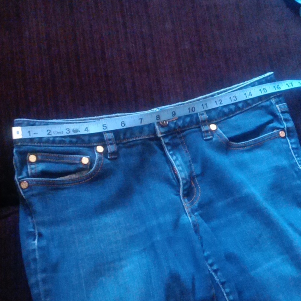 Tory Burch Blue Skinny Jeans - Picture 5 of 6
